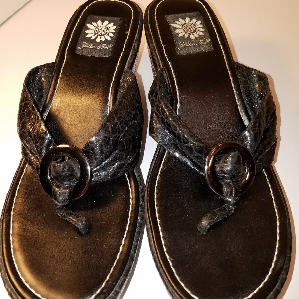 Yellow Box Sandals 💥💥💥PRICE LOWERED💥💥💥
